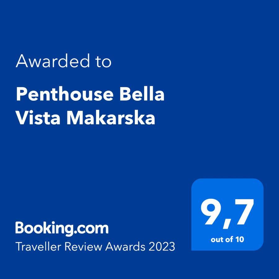 Appartement Penthouse Bella Vista Makarska Extérieur photo